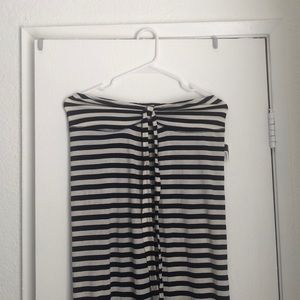 Tube top maxi dress